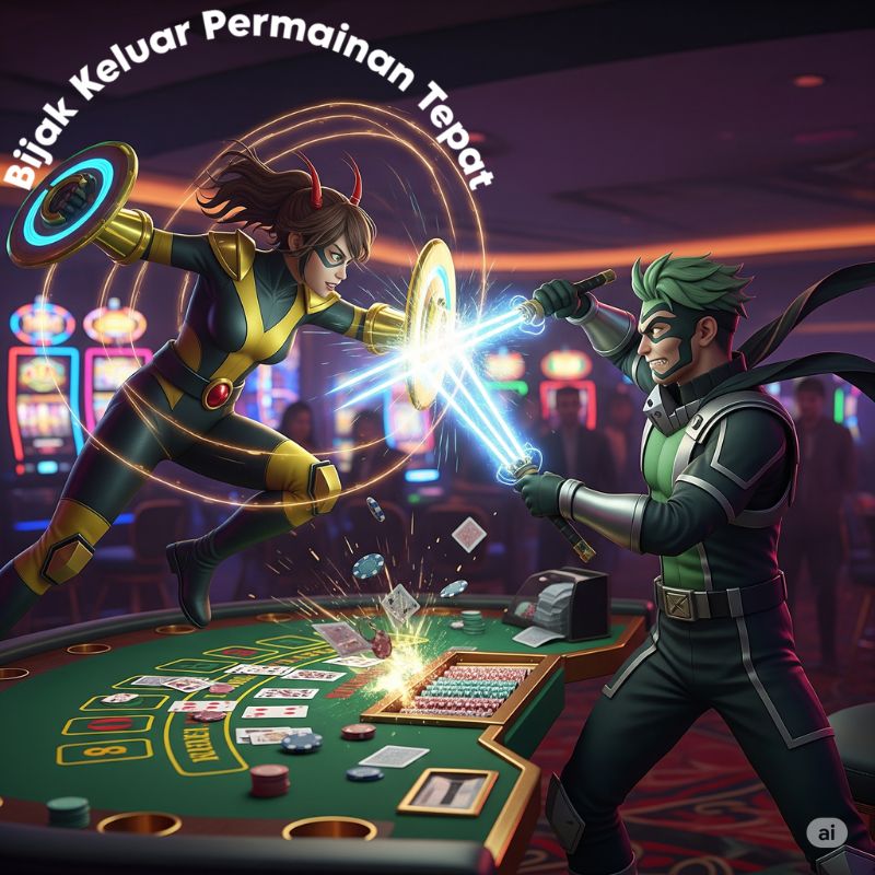 Bijak Keluar Permainan Tepat
